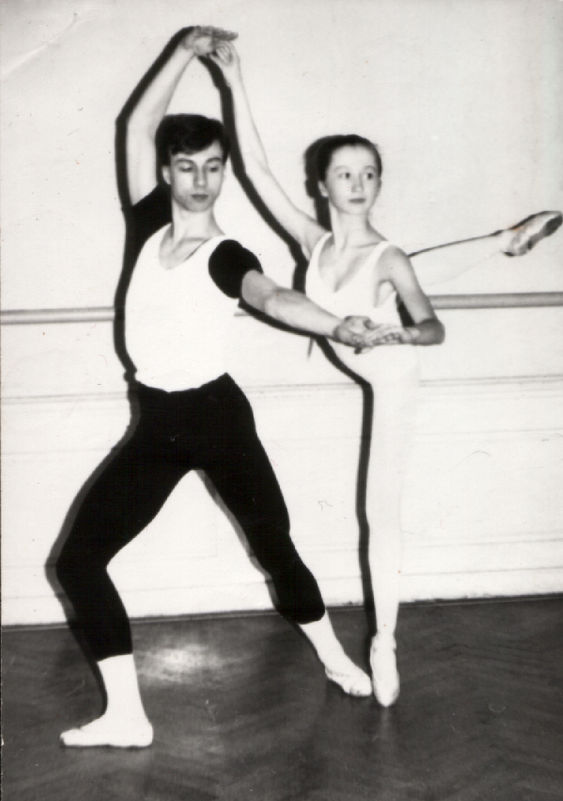 Daria Klimentová at the Dance Conservatory Prague. Photo: Private archive of D.K.